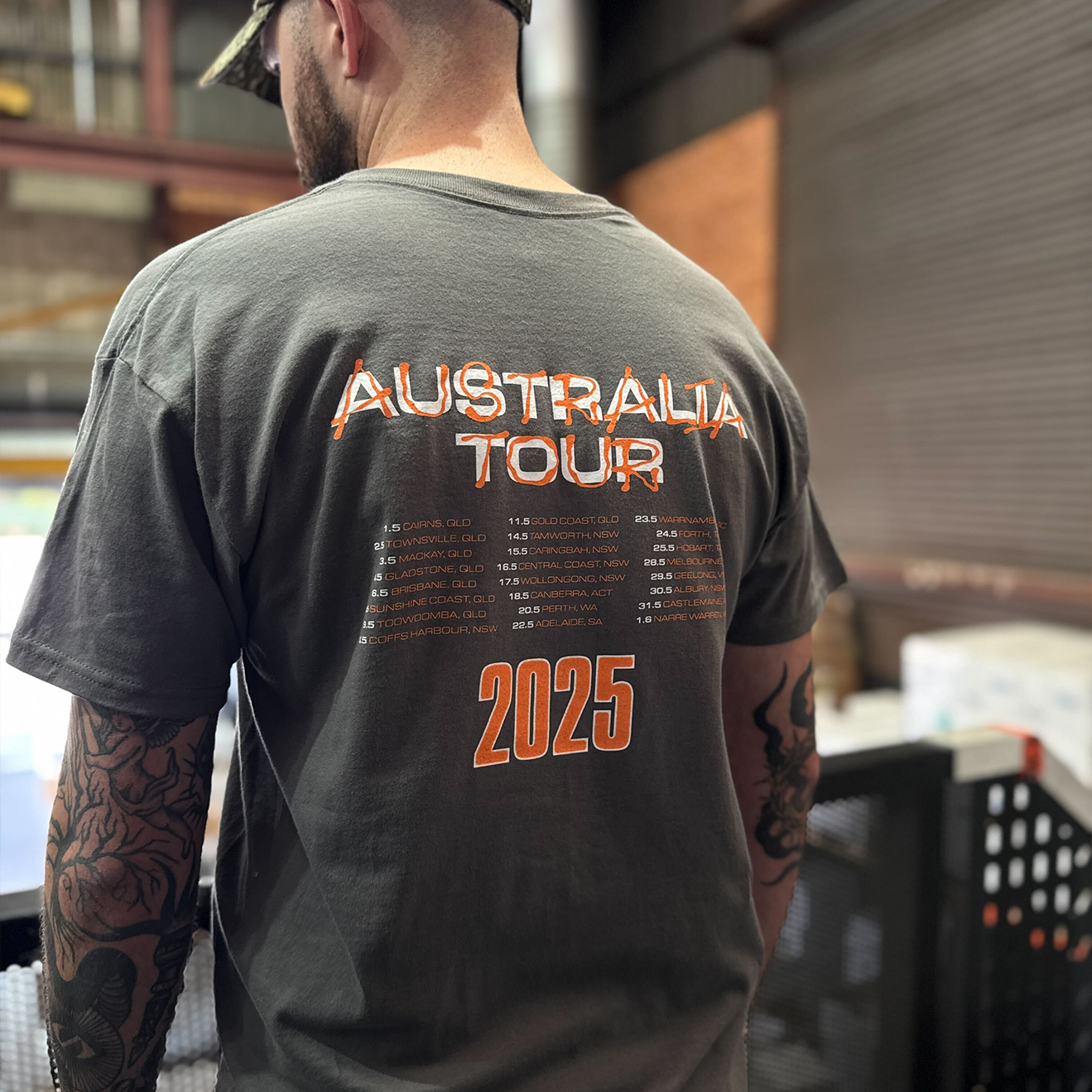 Aus Tour T-Shirt