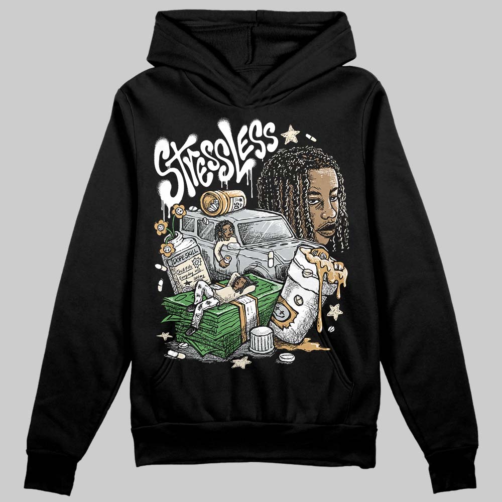 Reverse Metallic 5s DopeSkill Hoodie Sweatshirt Stressless Graphic