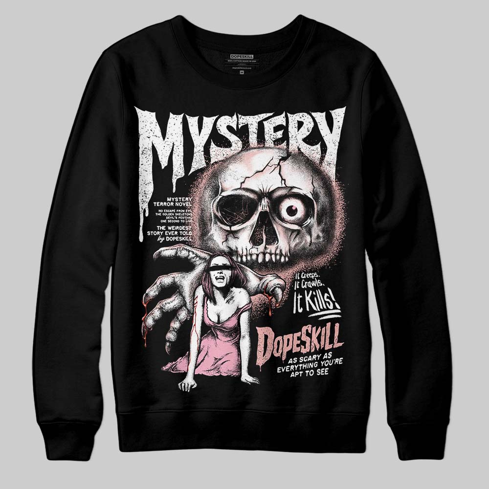 Rust Pink 1s 2025 DopeSkill Sweatshirt Mystery Ghostly Grasp Graphic