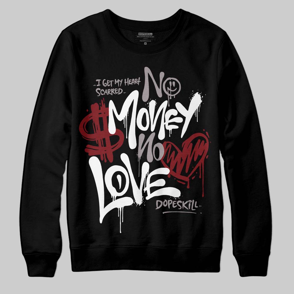 A Ma Maniere x "Violet Ore" 5s DopeSkill Sweatshirt No Money No Love Typo Graphic