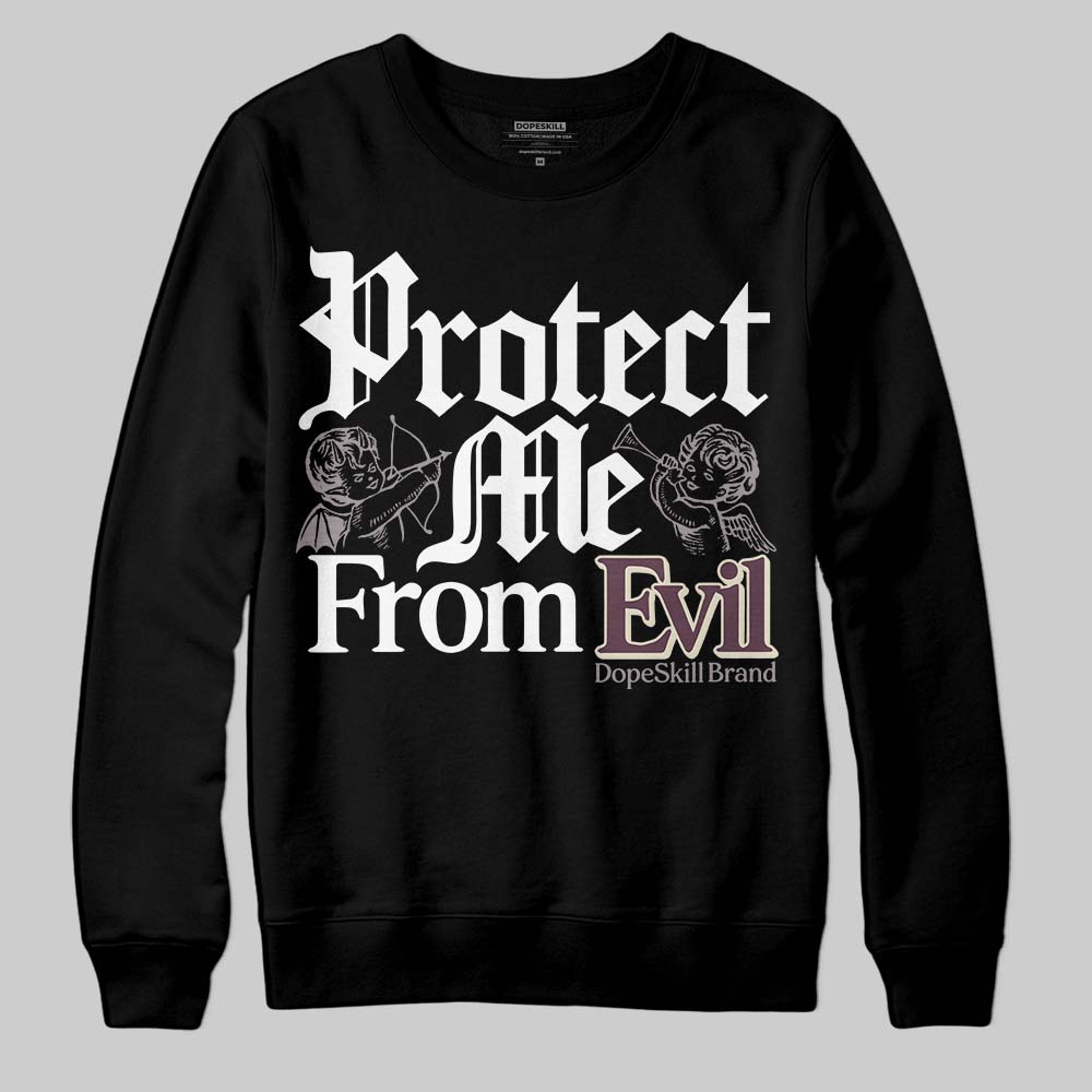 A Ma Maniere x "Violet Ore" 5s DopeSkill Sweatshirt Protect Me From Evil Graphic