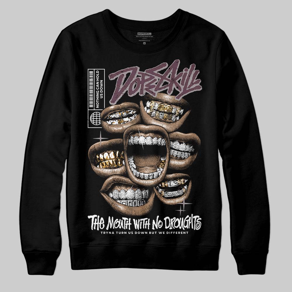 A Ma Maniere x "Violet Ore" 5s DopeSkill Sweatshirt The Mouth With No Droughts Graphic