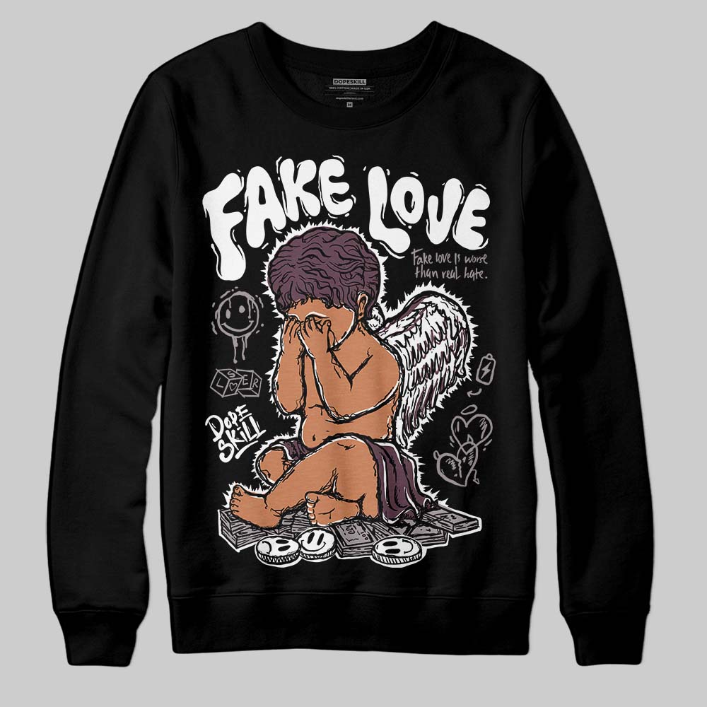 A Ma Maniere x "Violet Ore" 5s DopeSkill Sweatshirt False Love Graphic