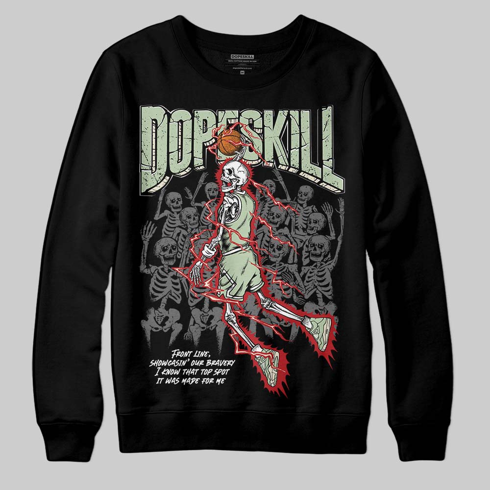 Seafoam 4s 2025 DopeSkill Sweatshirt Thunder Dunk Graphic