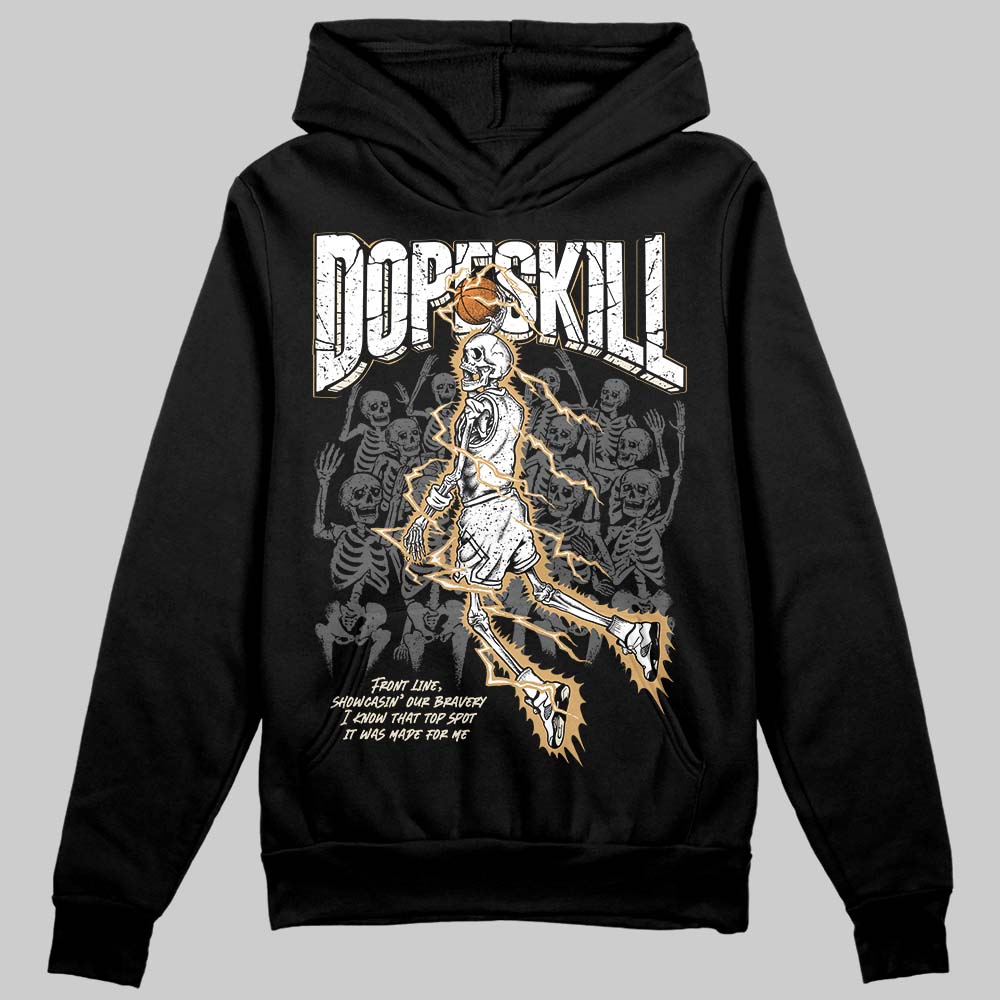 Reverse Metallic 5s DopeSkill Hoodie Sweatshirt Thunder Dunk Graphic
