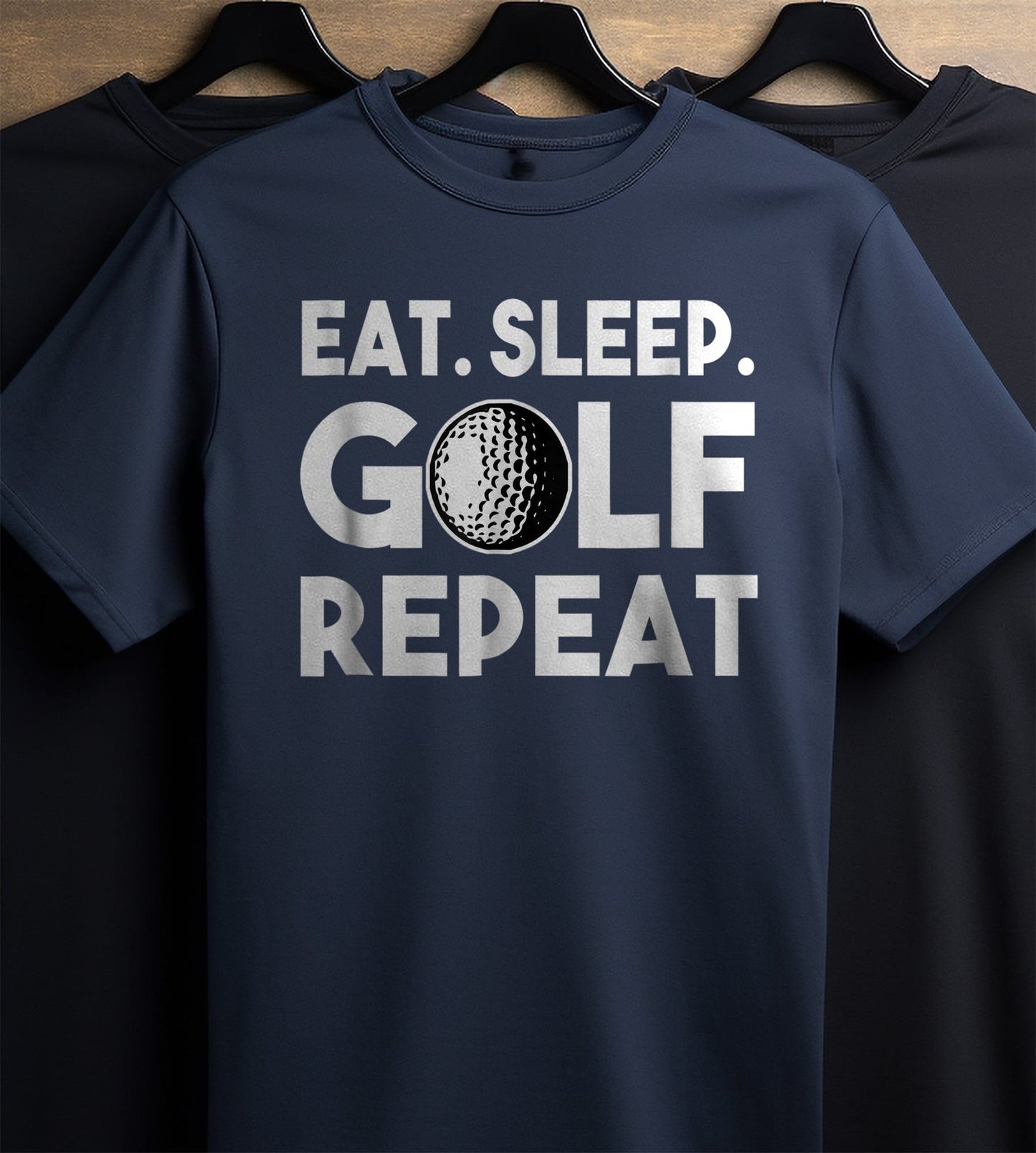 Eat Sleep Golf Repeat T-Shirt