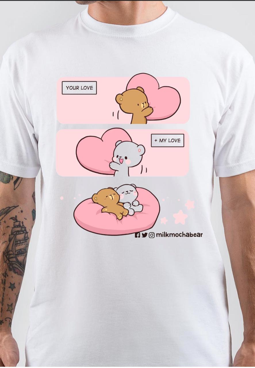 Mocha Y Milk Tiernos T-Shirt Style001