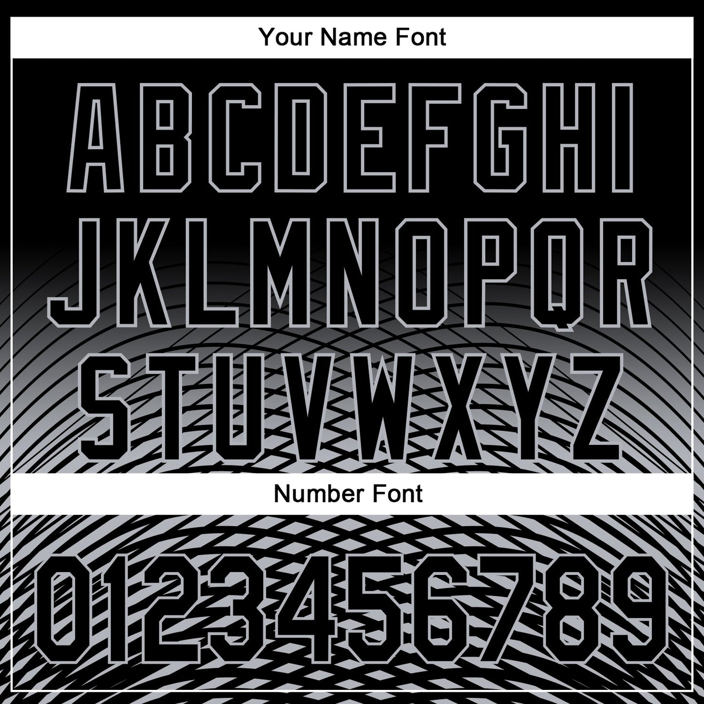 Custom Black Gray 3D Pattern Design Gradient Lines Authentic Baseball Jersey