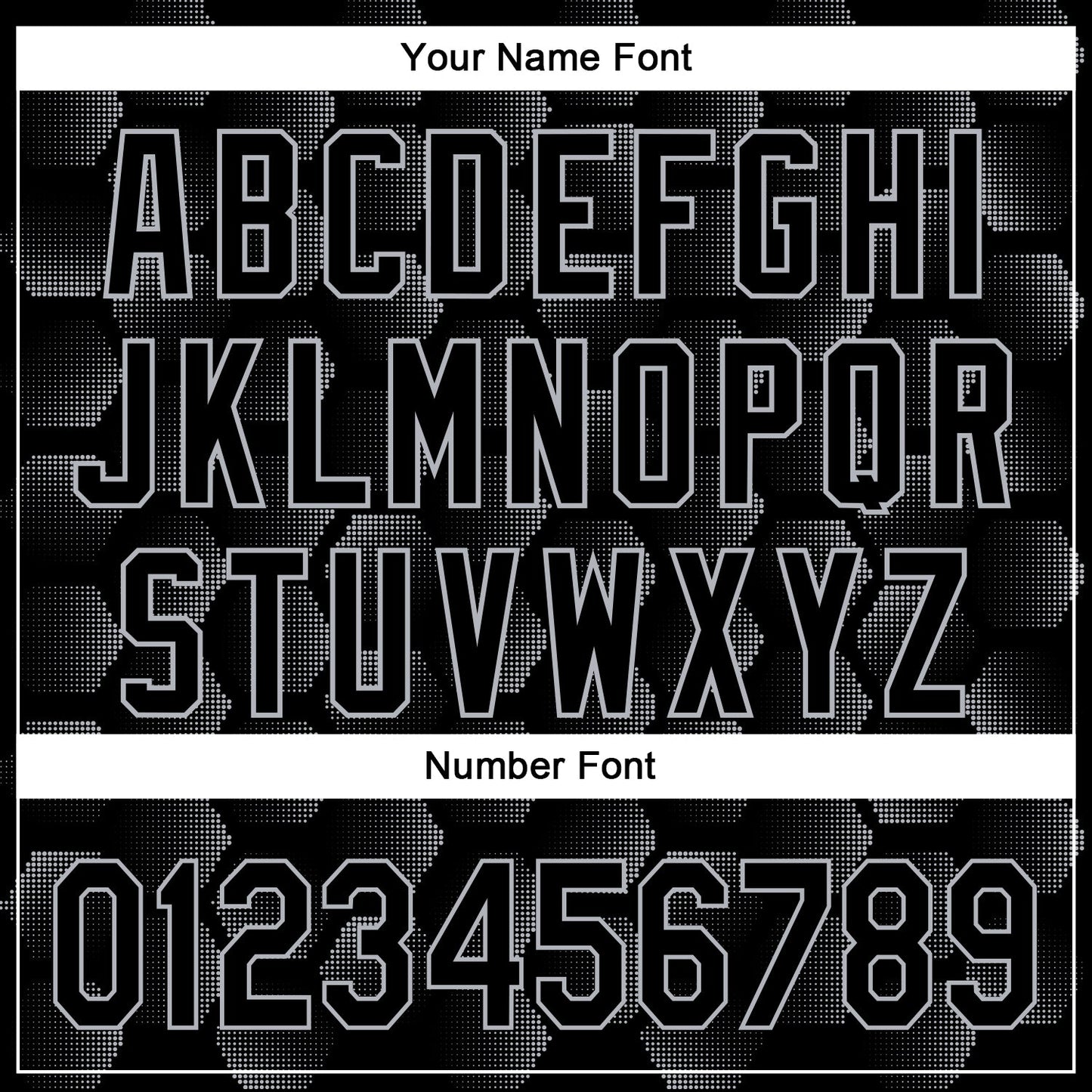 Custom Black Gray 3D Pattern Design Halftone Geometric Shapes Authentic Baseball Jersey