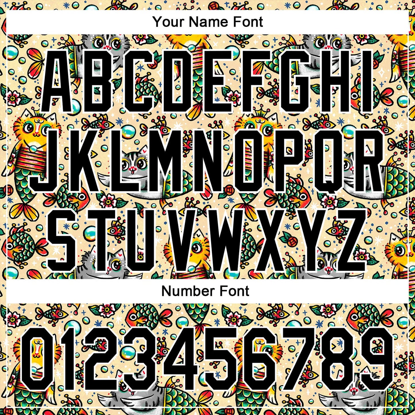 Custom Cream Black-White 3D Emi Bee Purrmaids Authentic Baseball Jersey