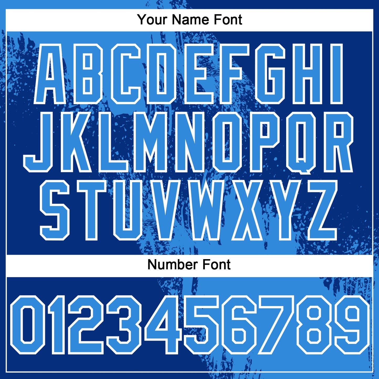 Custom Electric Blue Royal-White 3D Pattern Design Abstract Brush Stroke Authentic Baseball Jersey