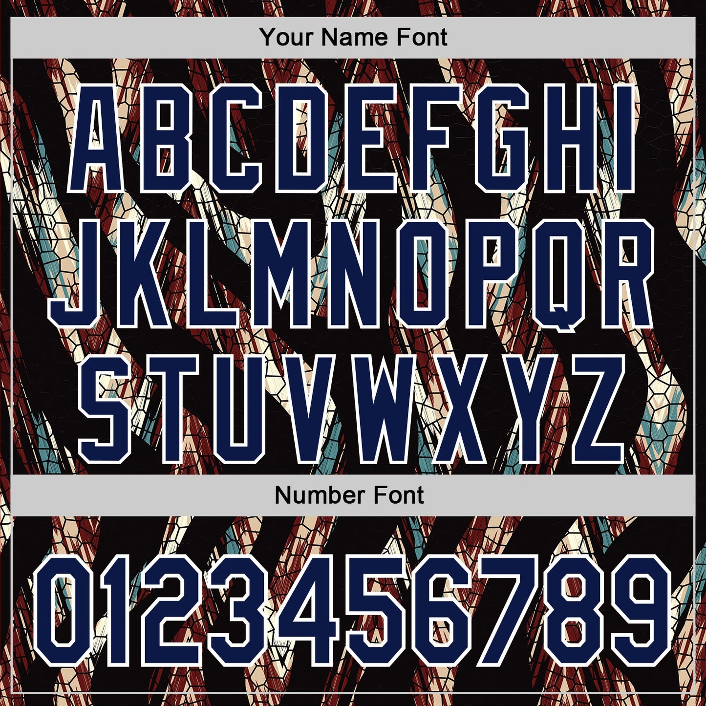 Custom Black Navy-White 3D Pattern Design Burner Costumes Animal Print Authentic Baseball Jersey