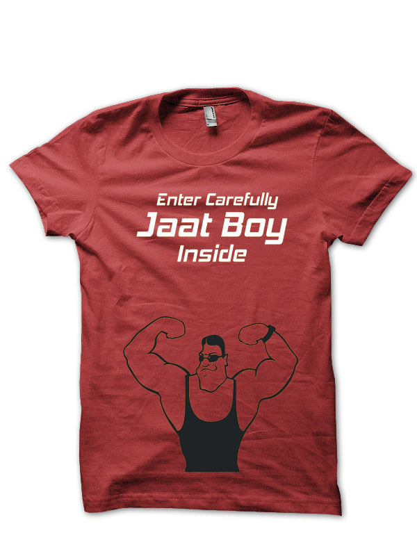 Jaat Boy Red Tee
