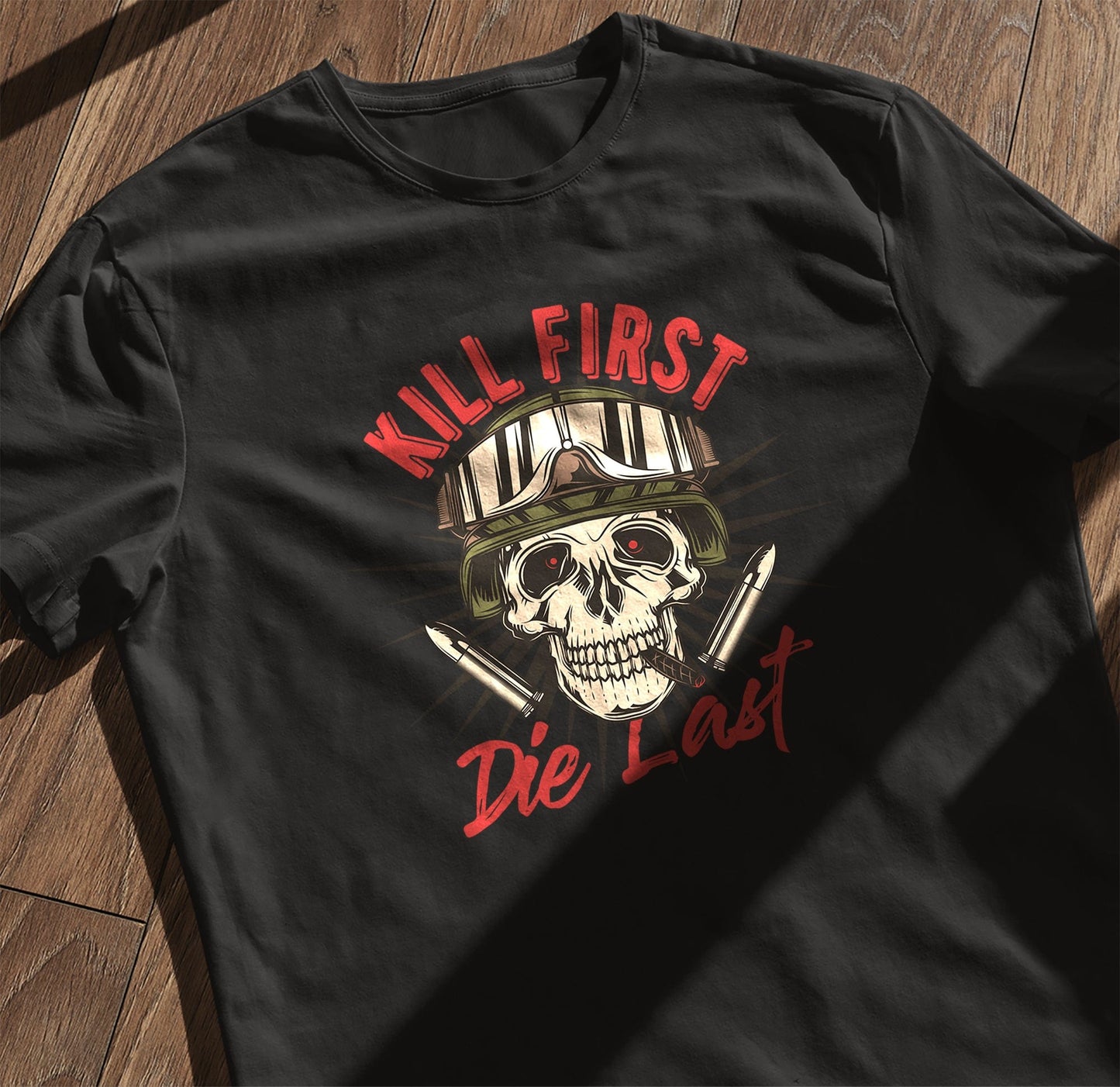 17 Warriors 12 Skull T-shirt