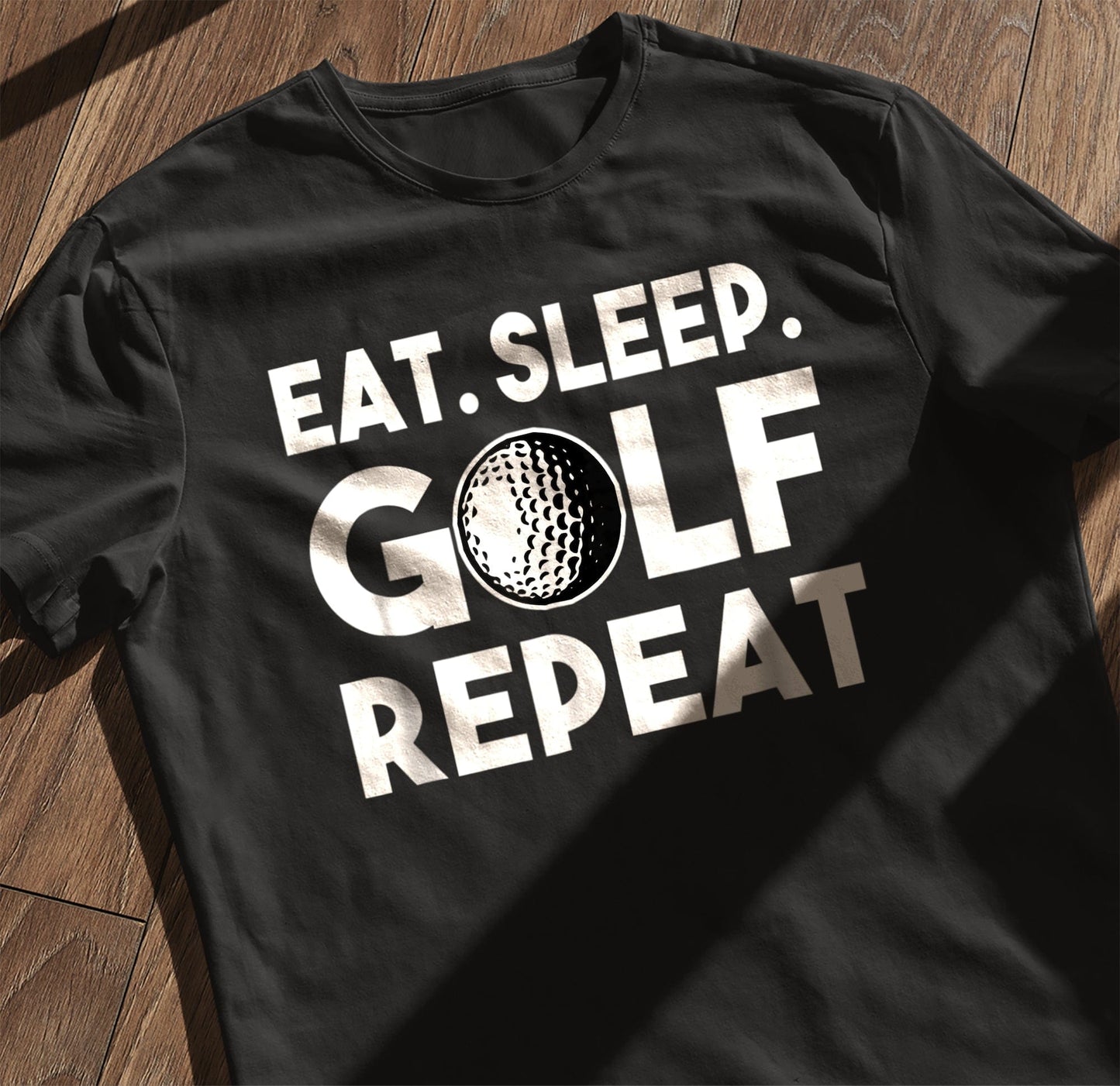 Eat Sleep Golf Repeat T-Shirt