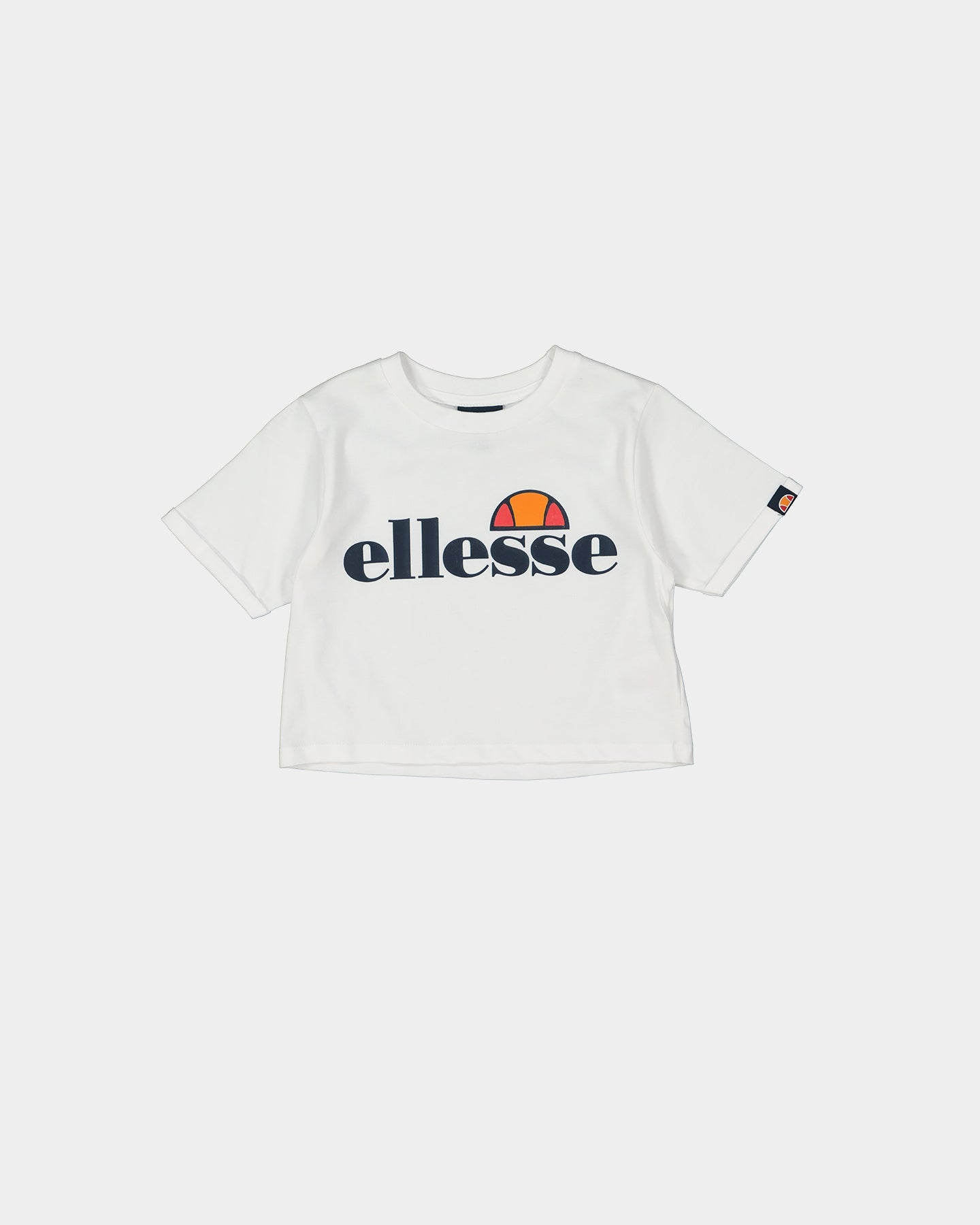 Ellesse Kids' Nicky Cropped T-Shirt White