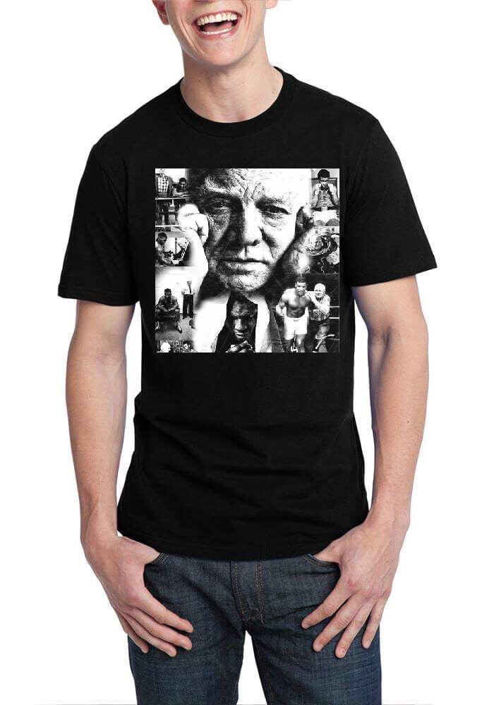 Muhammad Ali Black T-Shirt Style001