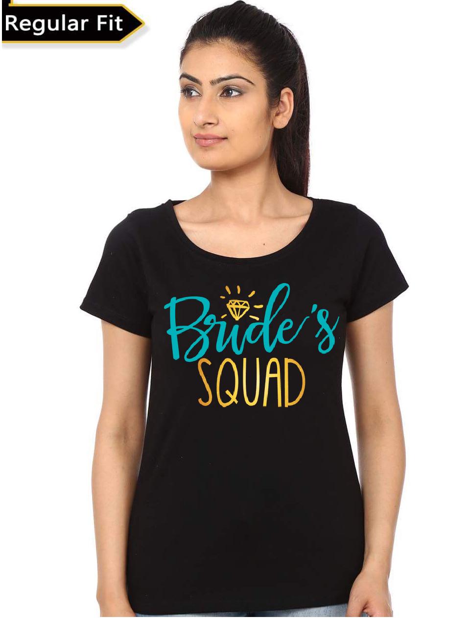Bride’s Squad Black T-Shirt