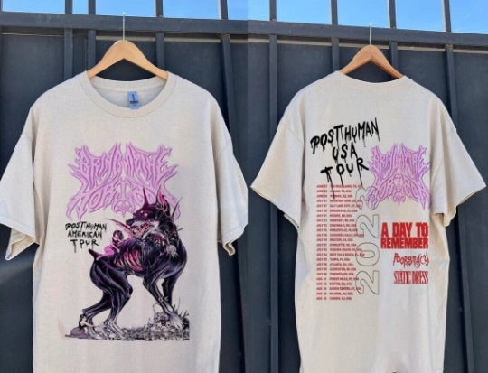 Bring Me The Horizon Post Human American Tour Shirt