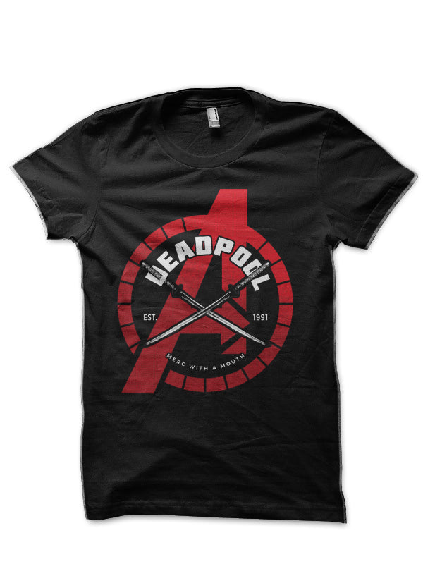 Infinity War Black T-Shirt Style011