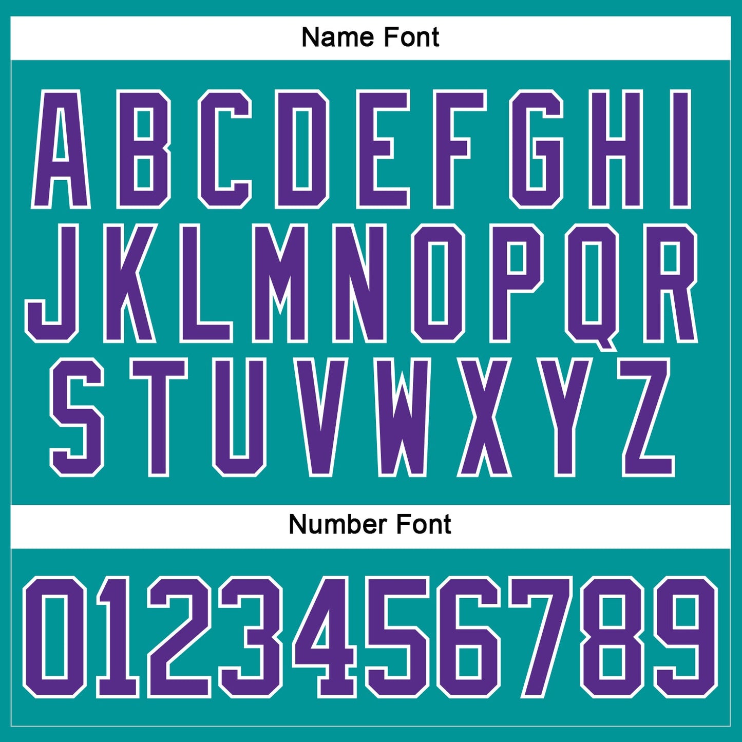 Custom Aqua Purple-White Hockey Jersey