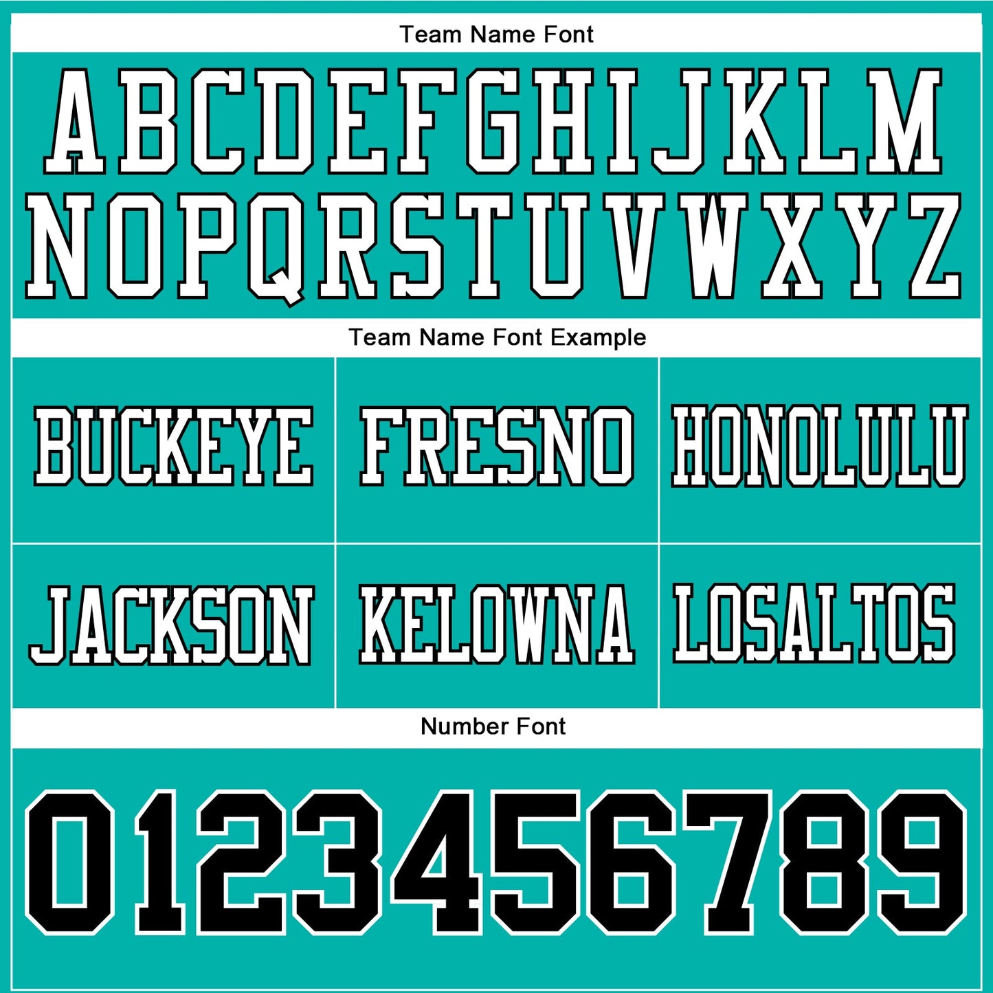 Custom Aqua Black-White Authentic Football Jersey