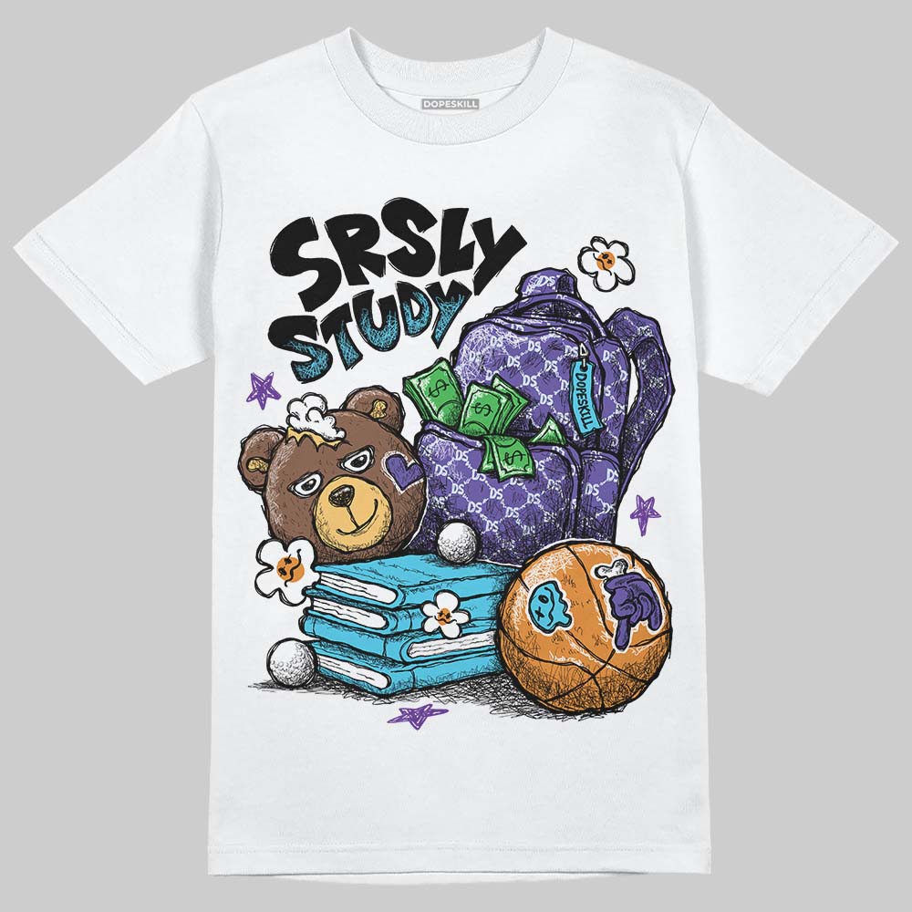 Aqua 6s DopeSkill T-Shirt SRSLY Study Graphic