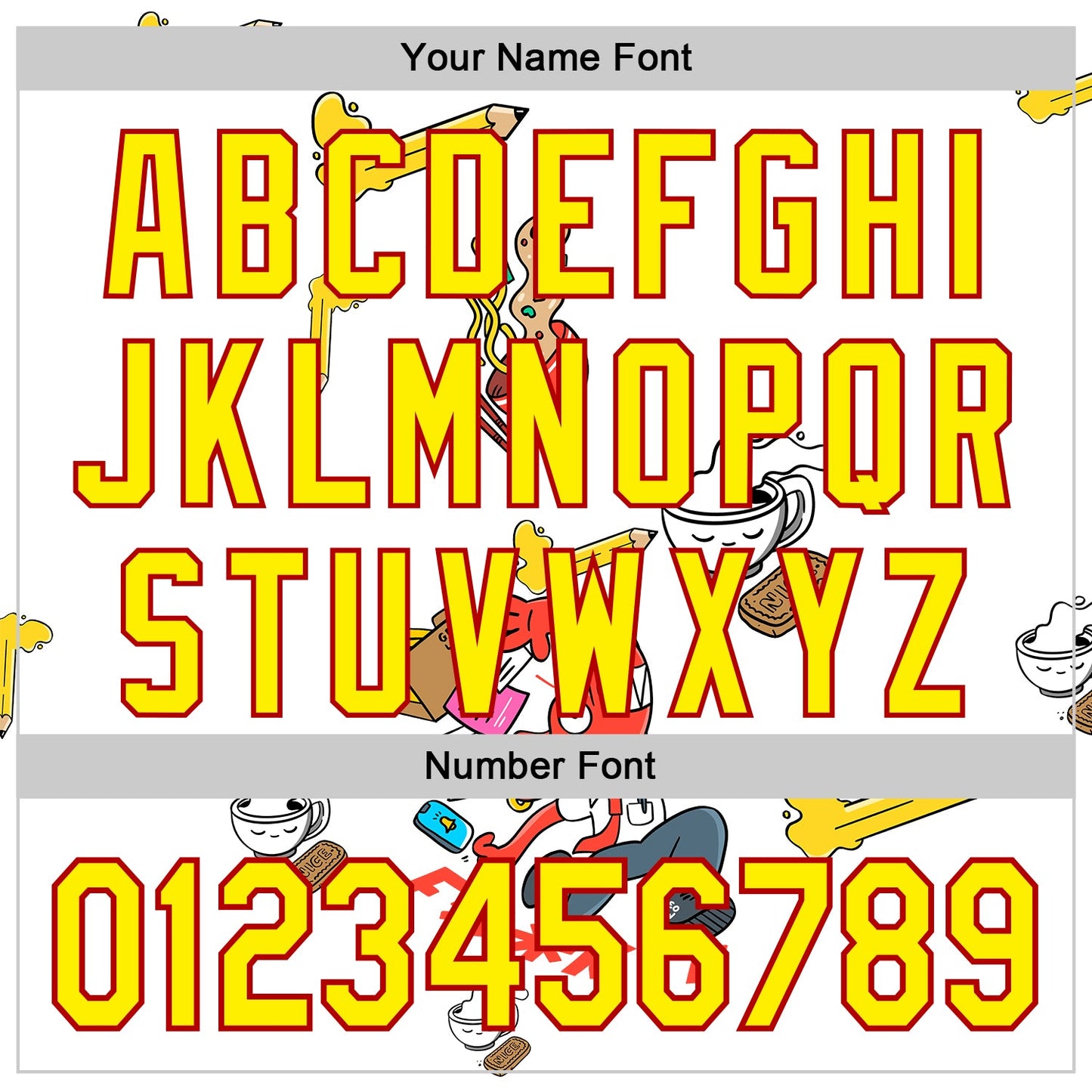 Custom Cream Light Yellow-Red 3D Geo Law Fuckit Authentic Baseball Jersey