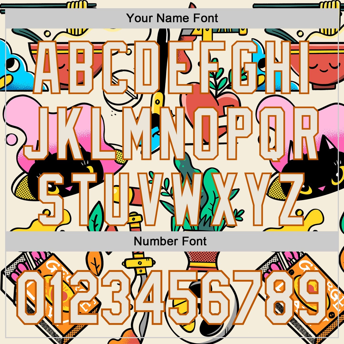 Custom Cream Texas Orange 3D Geo Law Life Balance Authentic Baseball Jersey