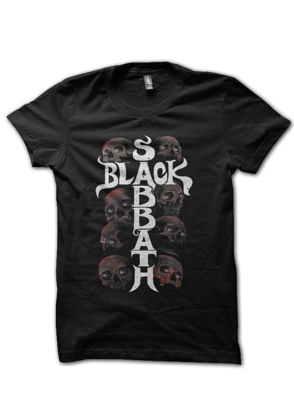 Black Sabbath Black Half Sleeve T-Shirt Style001