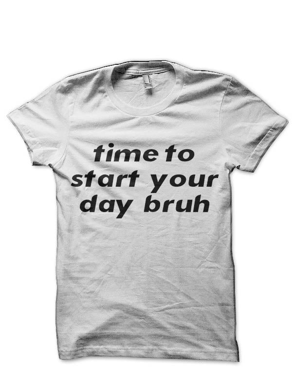Frank Ocean – “Time To Start Your Day Bruh†– Blonde Nights Half Sleeve T-Shirt
