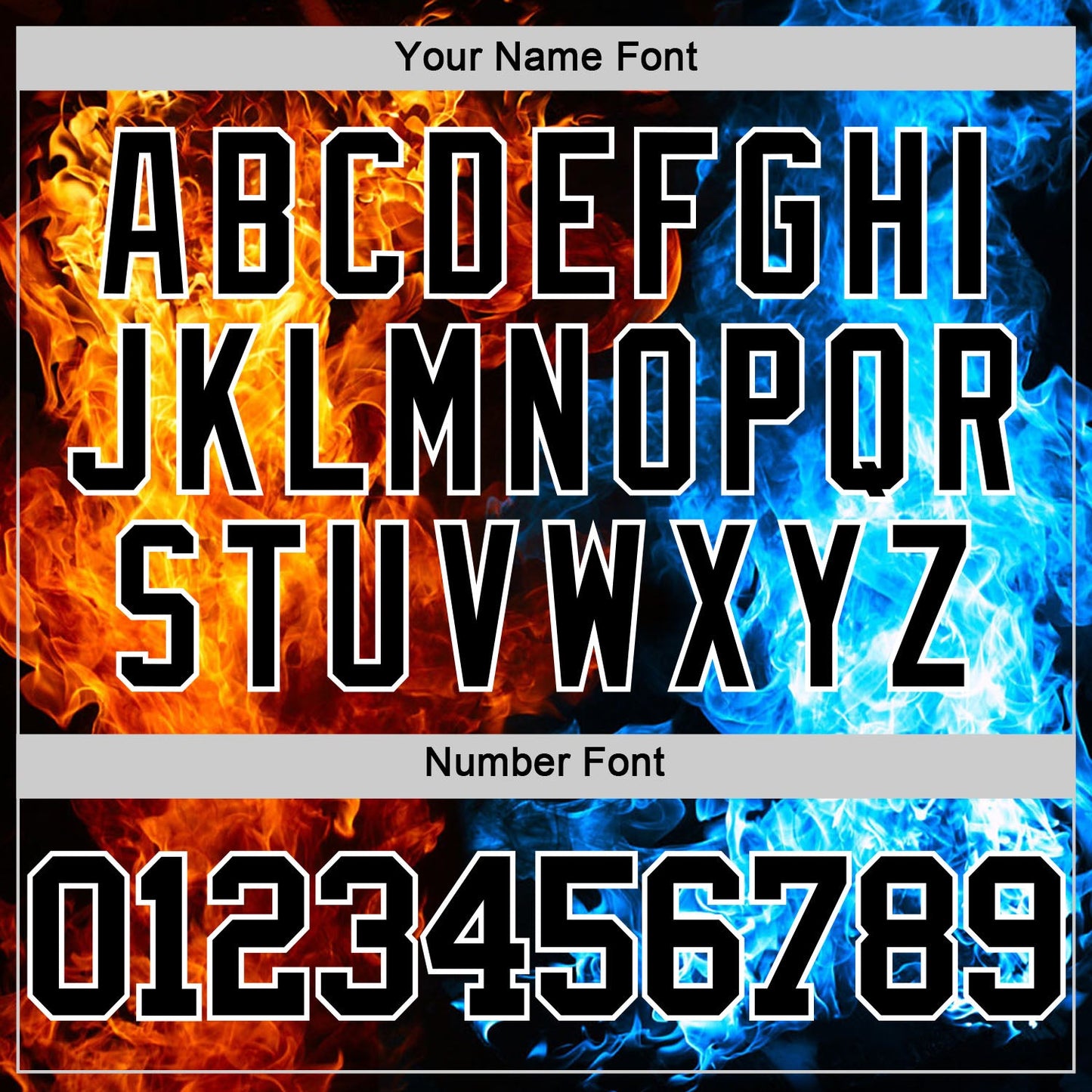 Custom Figure Black-White Flame Round Neck Sublimation Basketball Suit Jersey