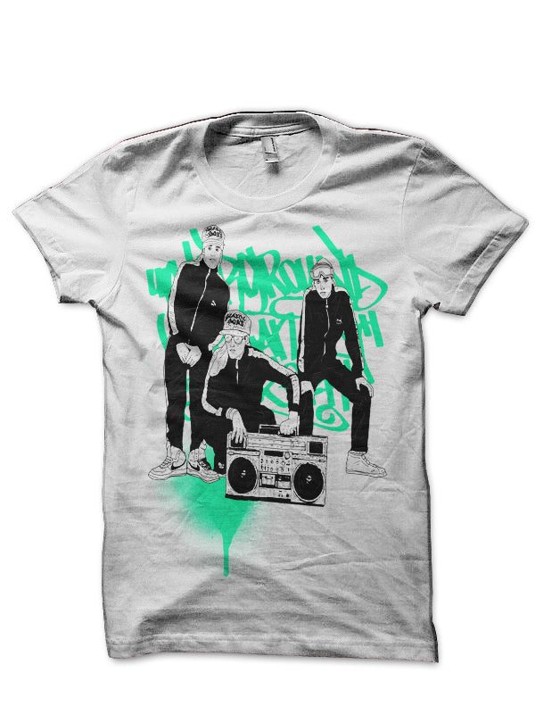 Beastie Boys White T-Shirt Style002