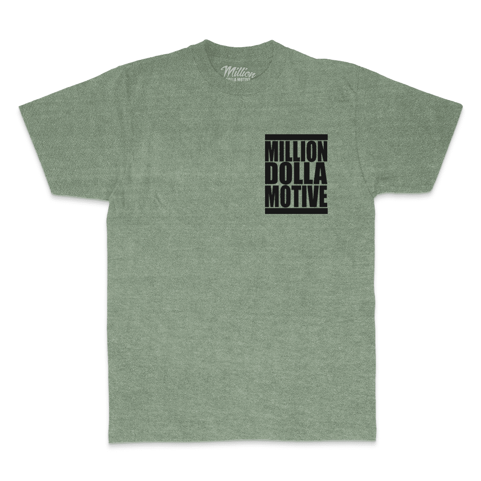 Beautiful Life - Olive Vintage Dye T-Shirt