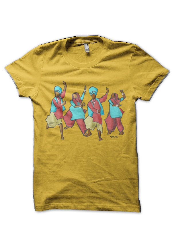 Bhangra 2020 Yellow T-Shirt