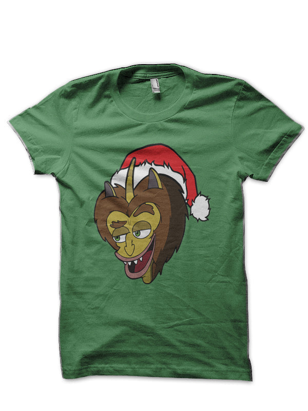 Big Mouth Dark Green Half Sleeve T-Shirt