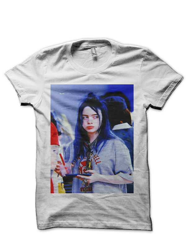 Billie Eilish Half Sleeve T-Shirt Style003