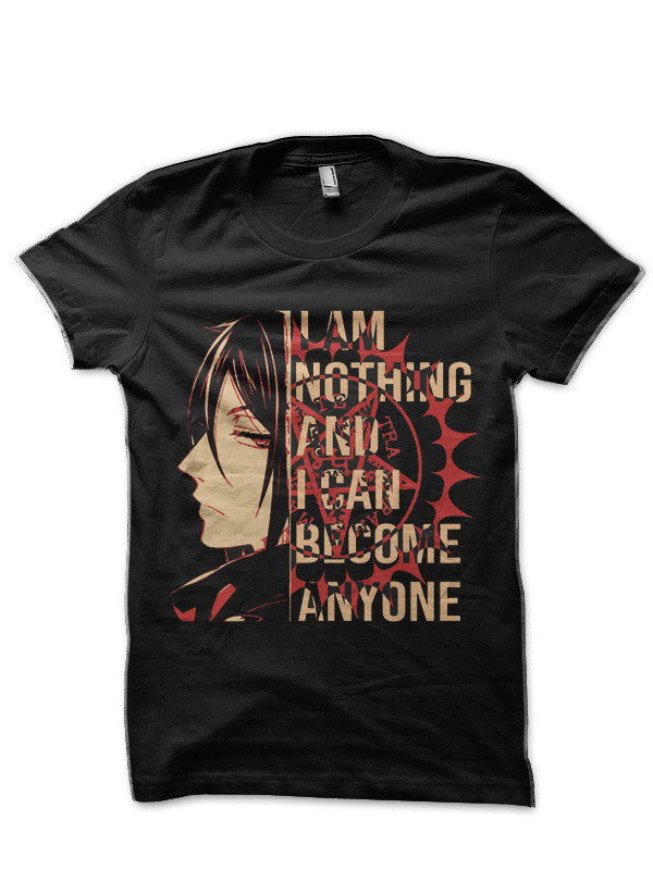 Black Butler Sebastian Black T-Shirt
