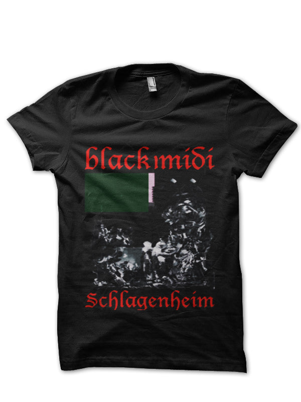 Black Midi T-Shirt Style005