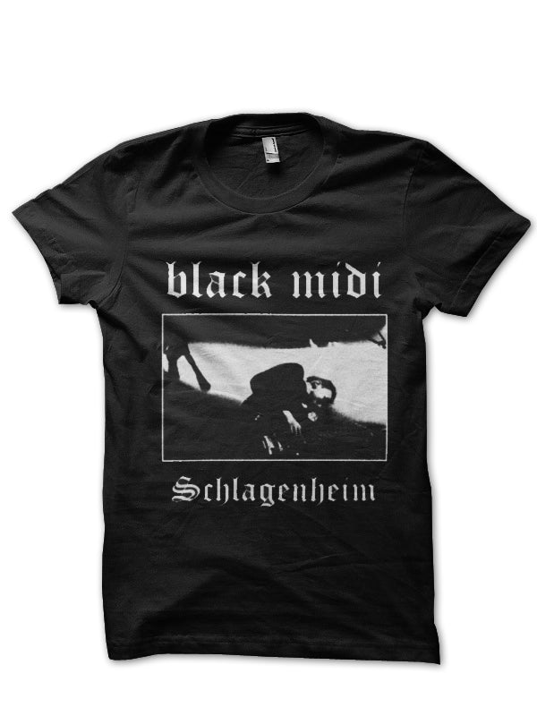 Black Midi T-Shirt Style004