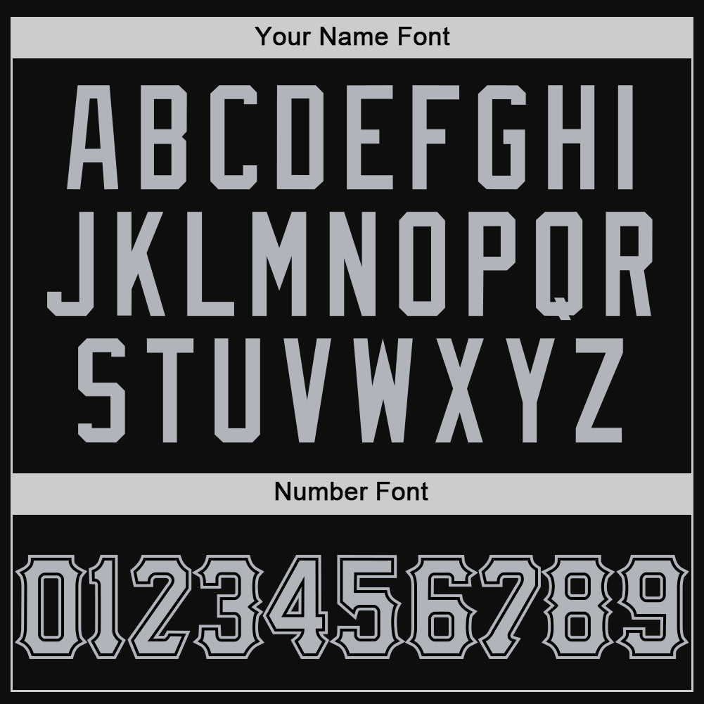 Custom Black Gray Authentic Throwback Baseball Jersey