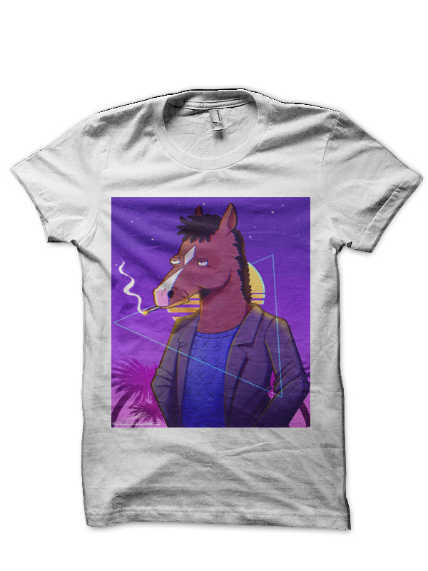 Bojack Horseman Half Sleeve T-Shirt Style014