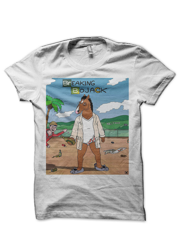Bojack Horseman Half Sleeve T-Shirt Style008