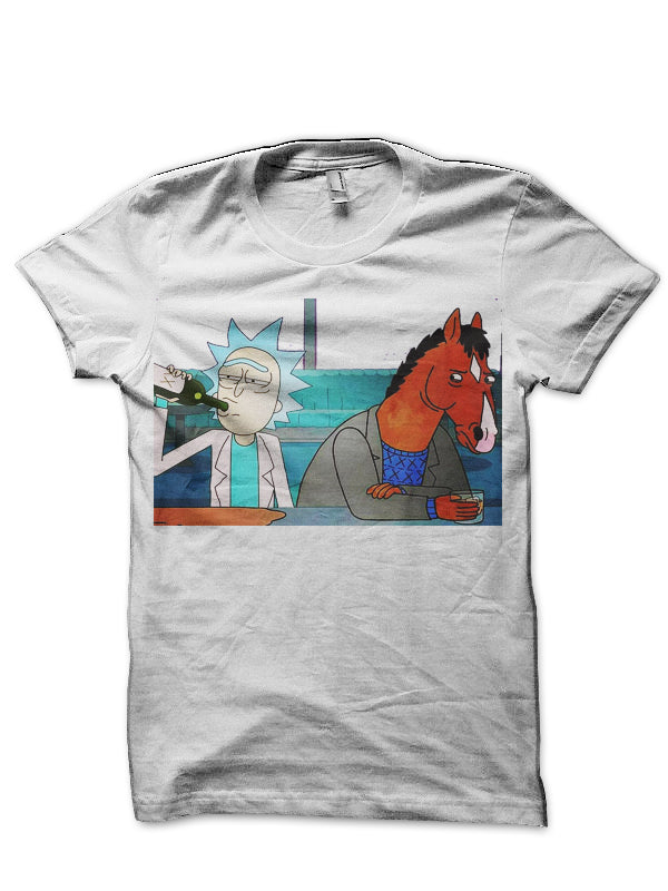 Bojack Horseman Half Sleeve T-Shirt Style003