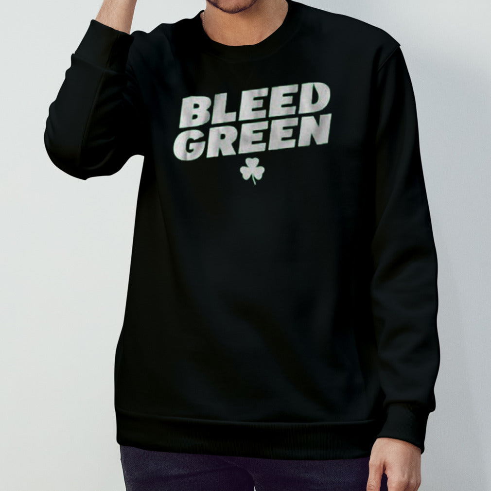 Boston Basketball Bleed Green Shirt