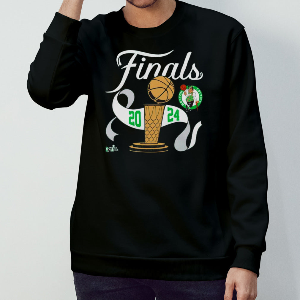 Boston Celtics 2024 NBA Finals trophy shirt
