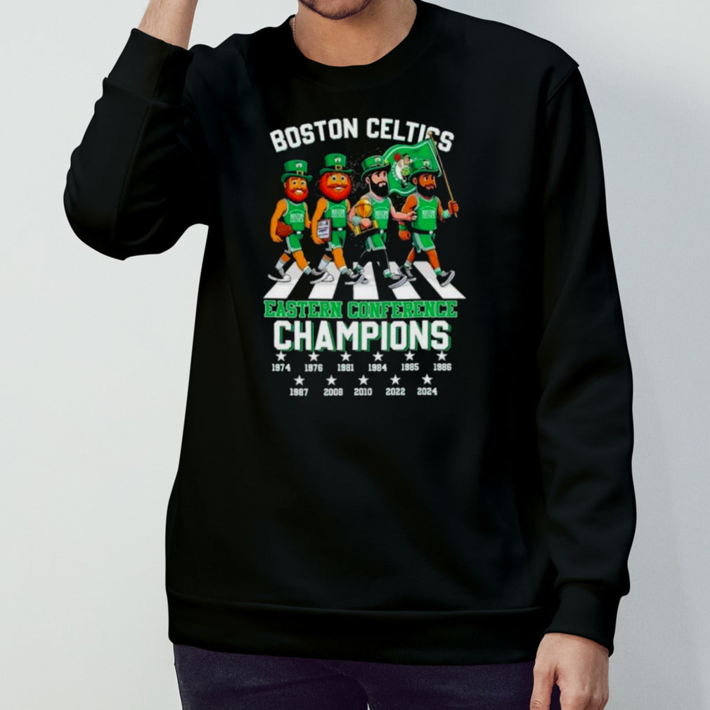 Boston Celtics Abbey Road Eastern Conference Champions Shirt
