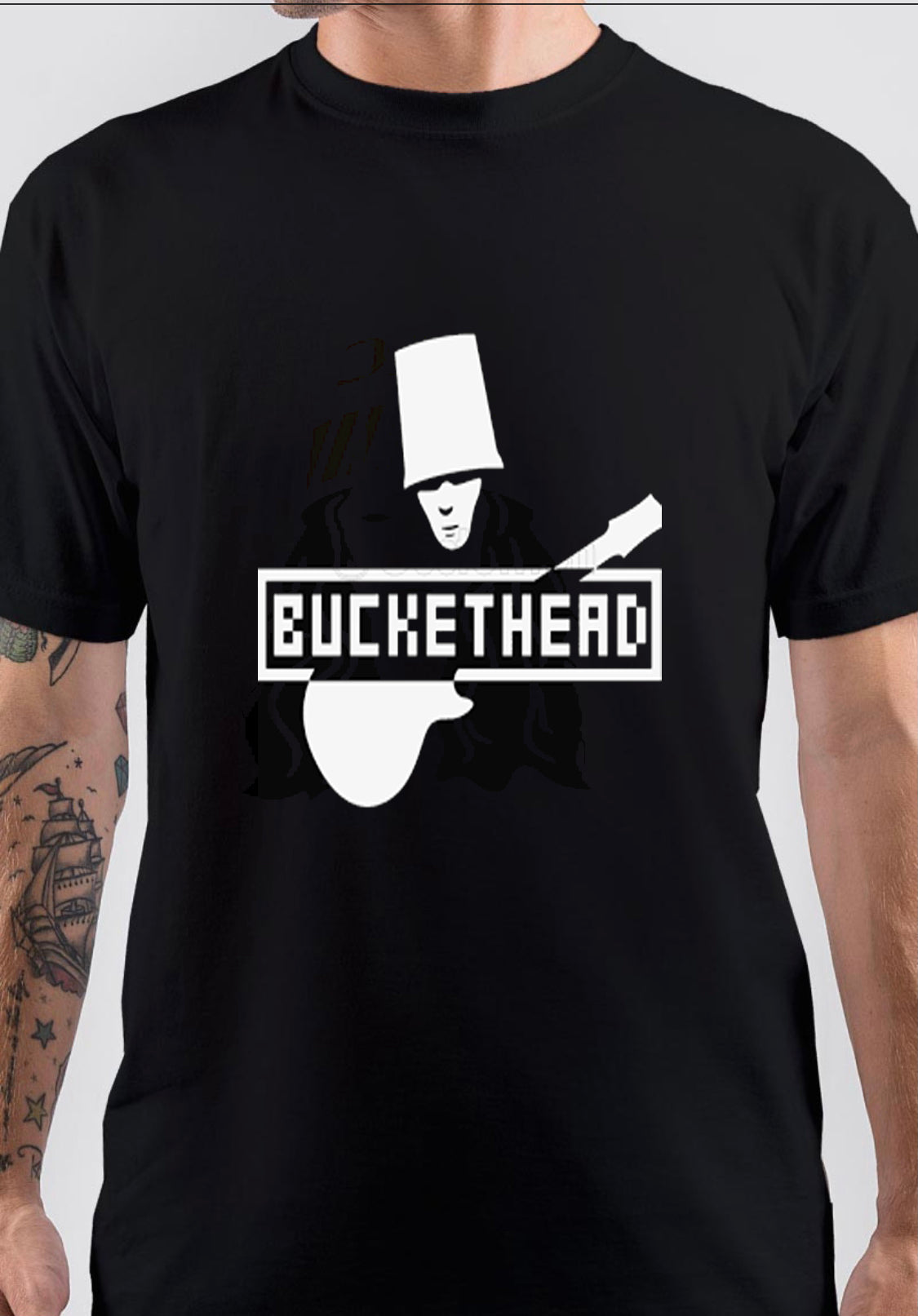 Buckethead Art T-Shirt Style002