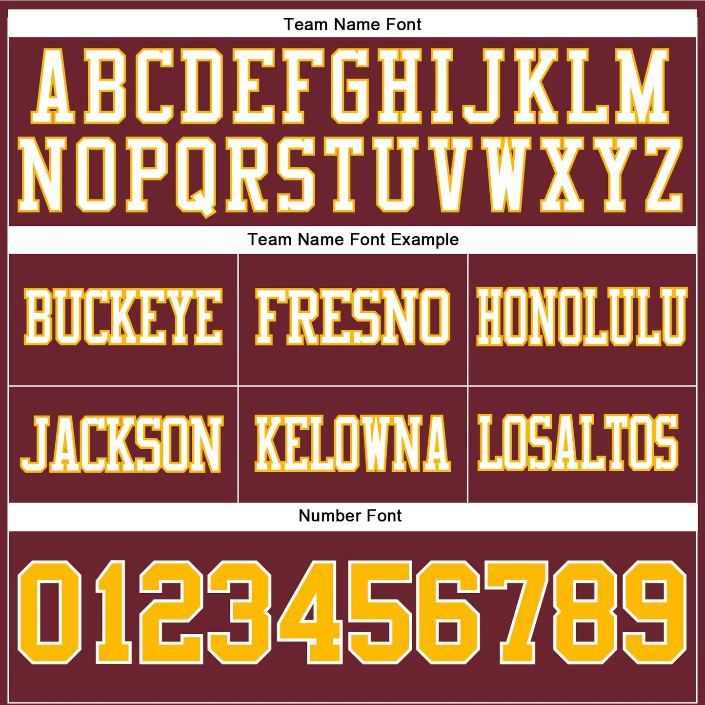 Custom Burgundy Gold-White Authentic Football Jersey