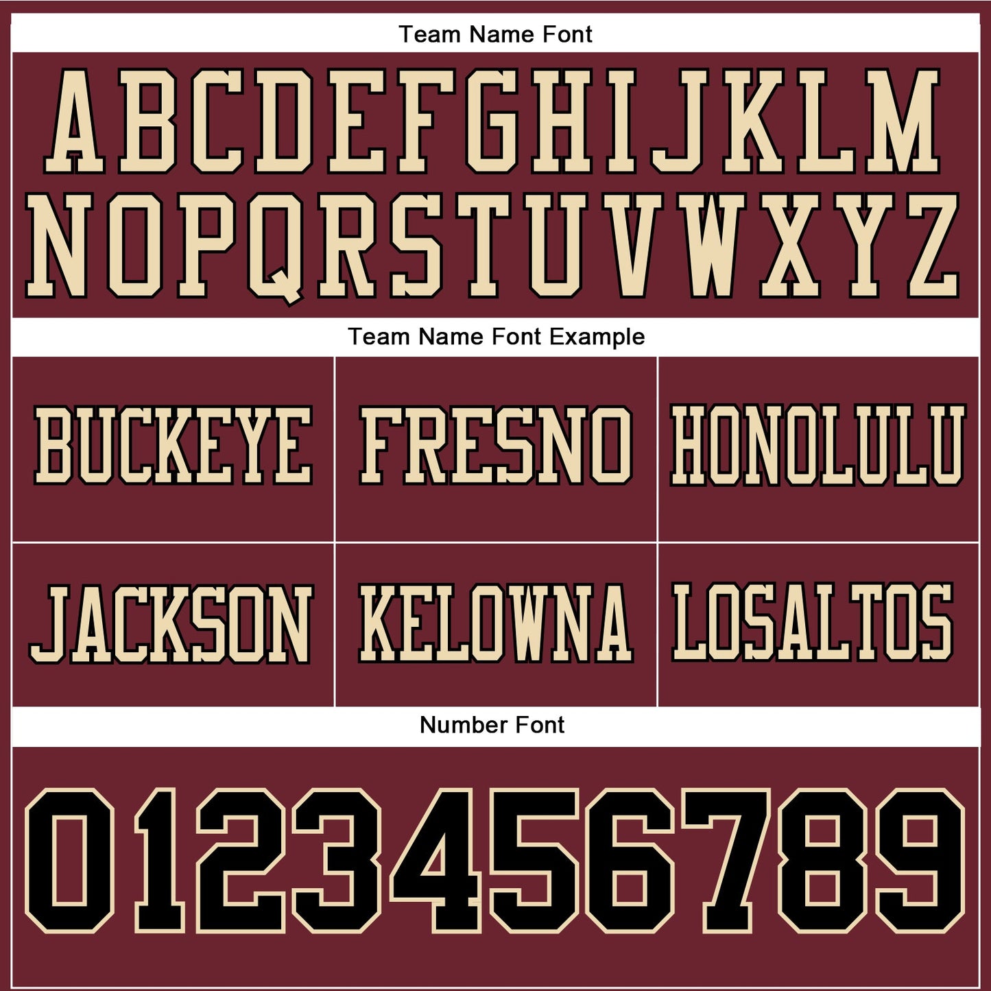 Custom Burgundy Black-Cream Authentic Football Jersey